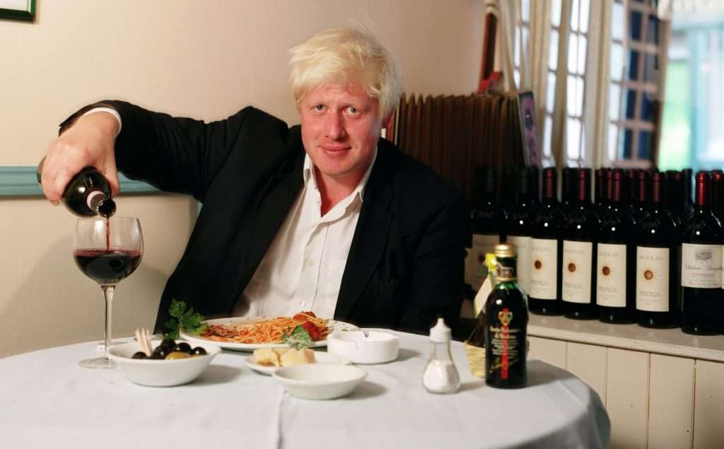 BorisJohnsonVinoFood