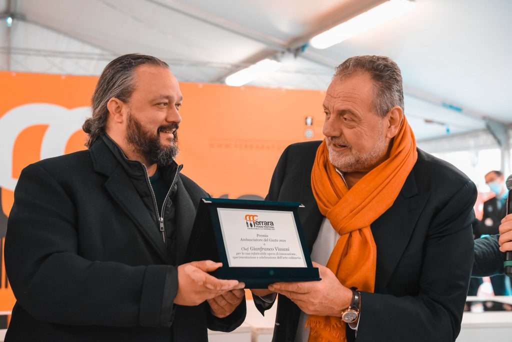 A Gianfranco Vissani il premio Ambasciatore del Gusto gianfranco vissani