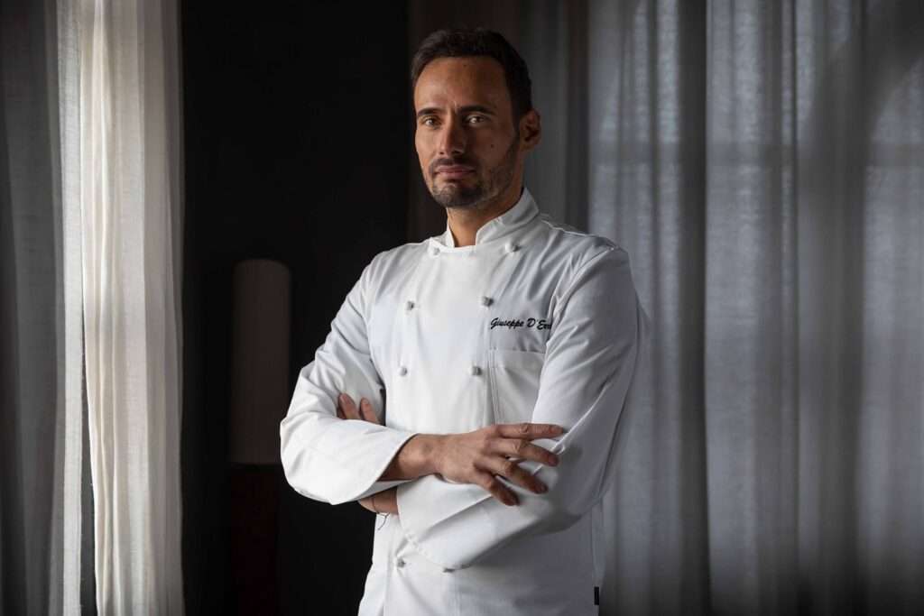 Un nuovo chef al timone della cucina del celebre ristorante 2 stelle Michelin La Madernassa Giuseppe DErrico executive chef La Madernassa foto oki