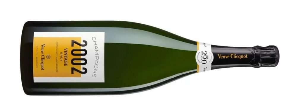 Veuve Clicquot celebra il 250° anniversario con una bottiglia limited edition VC VINTAGE 2002 250 YEAR ANNIVERSARY