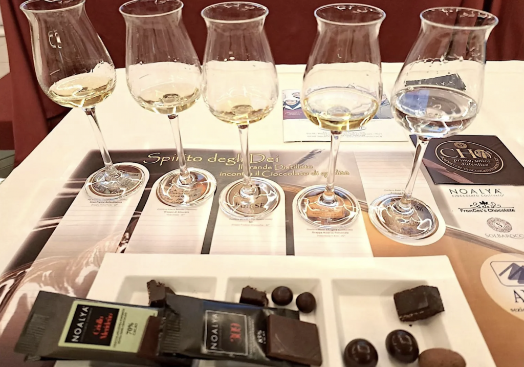 Spirito degli dèi, grappa e cioccolato: l’evento degustazione alla scoperta dell’abbinamento vincente Screenshot 2023 01 19 alle 222214