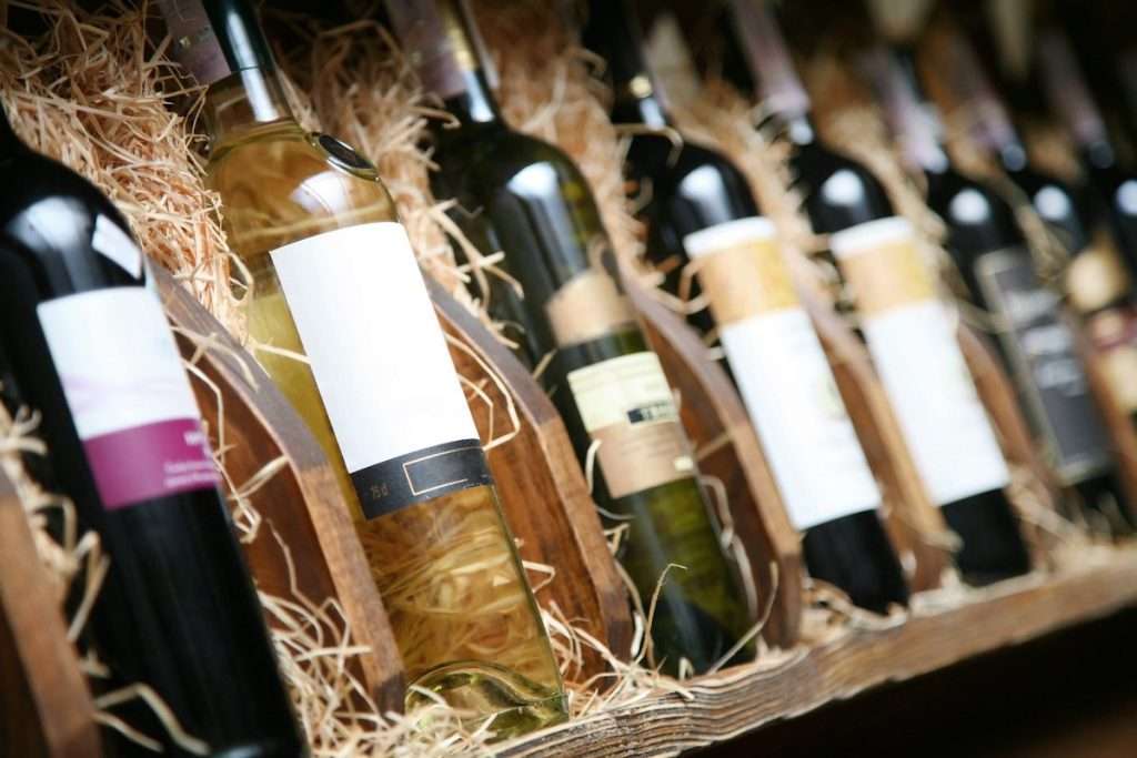 perche bottiglie vino colori diversi