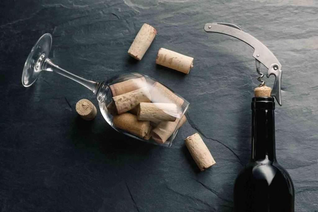 bottiglia senza capsula