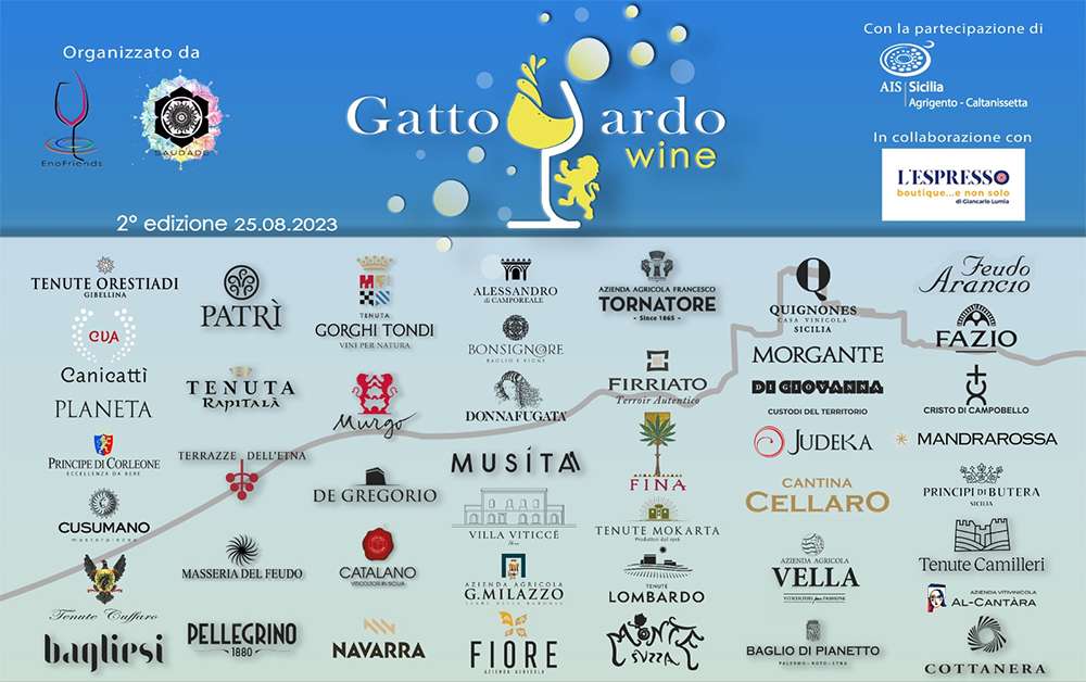 “Gattopardo Wine” il 25 agosto a Marina di Palma (Ag) tra degustazioni e spettacoli 1 cantine gattopardo wine