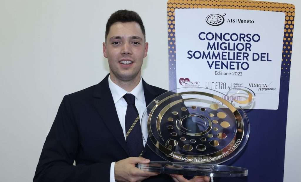 Federico Domeneghetti è il Miglior Sommelier del Veneto 2023 FEDERICO SOMMELIER AIS VENETO
