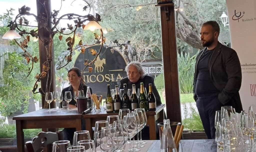 Il fascino del Carricante e degli spumanti rosati etnei: due masterclass a confronto cantine nicosia spuamnti etna 2023