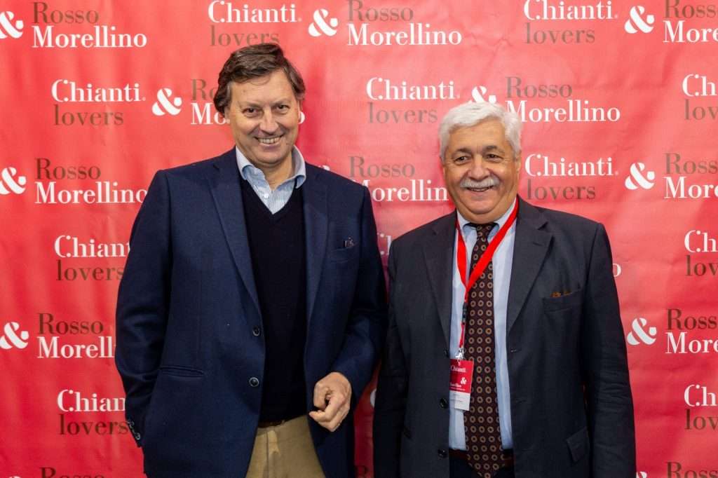 Per il Chianti a gennaio crescita del 21 per cento, presentata la nuova annata di Morellino Giovanni Busi e Marco Bani