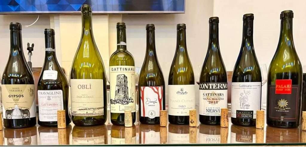 Faro DOC e Gattinara DOCG, entusiasmante confronto a MEdoc vini blind tasting faro gattinara MEdoc luigi salvo mauro carosso