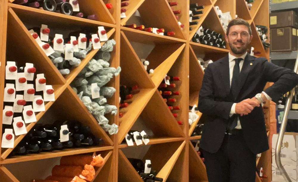 Storie di vino: da semplice passione a sommelier AIS, fino all'hotel cinque stelle lusso Villa Igiea Rocco Forte 2 cristian giannilivigni 2