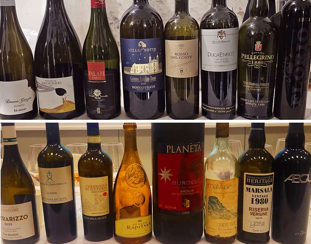 I vini storici siciliani delle due straordinarie degustazioni madri per i 60 anni di AIS degustazione storica sicilia 60 anni ais luigi salvo